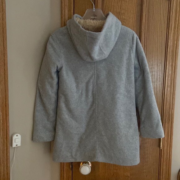 old navy fleece coat with hood - Picture 3 of 9